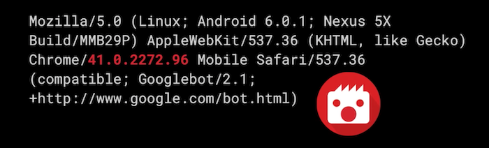 Googlebot user-agent